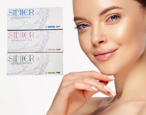 Subq Dermal Filler Cross Linked Sodium Hyaluronate Anti Rughe