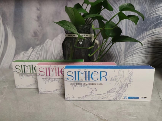 Subq Dermal Filler Cross Linked Sodium Hyaluronate Anti Rughe