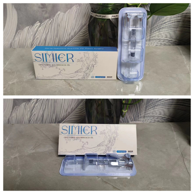 Gel di ialuronato di sodio incrociato 1 ml 2 ml di filler per il naso con acido ialuronico