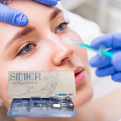 Gel di ialuronato di sodio incrociato 1 ml 2 ml di filler per il naso con acido ialuronico