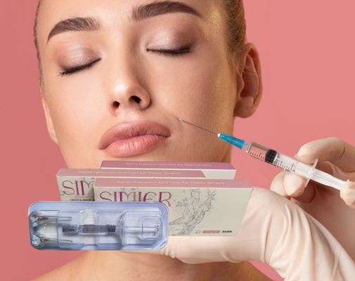 2 ml di acido ialuronico per iniezione Riempitore Dermico Antinvecchiamento Rughe