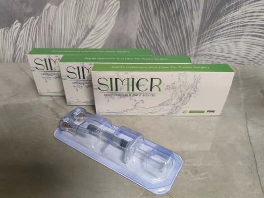 CE ISO Acido ialuronico mento riempitore Linia mascella di rinoplastica liquida