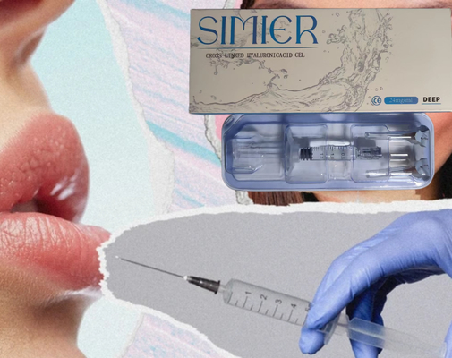 SIMIER 2 ml Anti- Rughe Iniezionabile Acido Ialuronico Per Il Volto