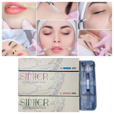 Iniezioni di Acido Ialuronico 24mg/ml per la cura del viso