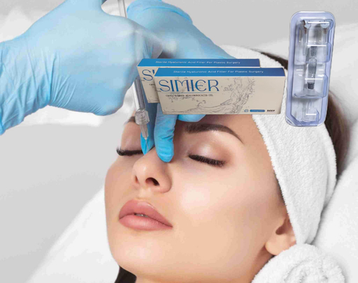Gel per labbra iniettabile 24 mg/ ml Acido ialuronico Iniezioni Anti rughe