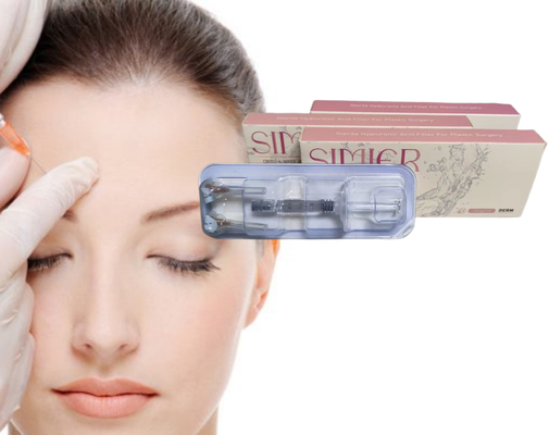 Trattamento per iniezione di gel di ialuronato di sodio trasparente da 10 ml per riempire le linee del sorriso