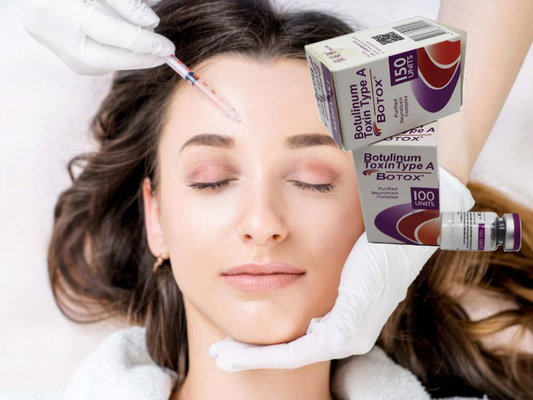 Polvere bianca di tipo A tossina botulinica 100 unità Botox per le rughe del viso