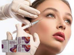 Correzione delle linee facciali Allergano tossina botulinica Meditoxina Botox